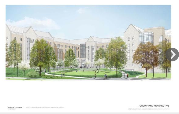 Boston College proposed dorm